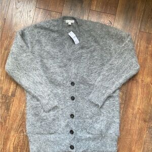 J. Crew Soft Gray Women's Cardigan